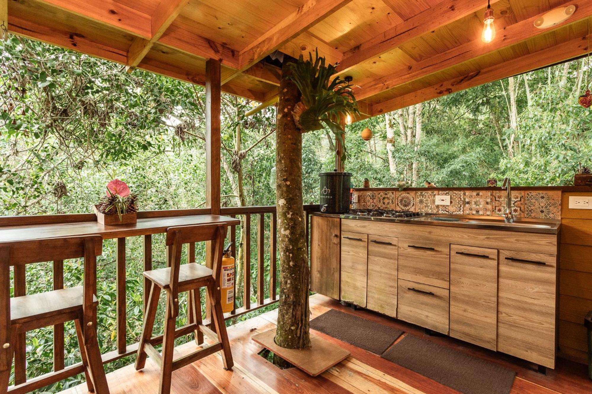 Tominejo Ecolodge - Casas En Los Arboles Neira 외부 사진
