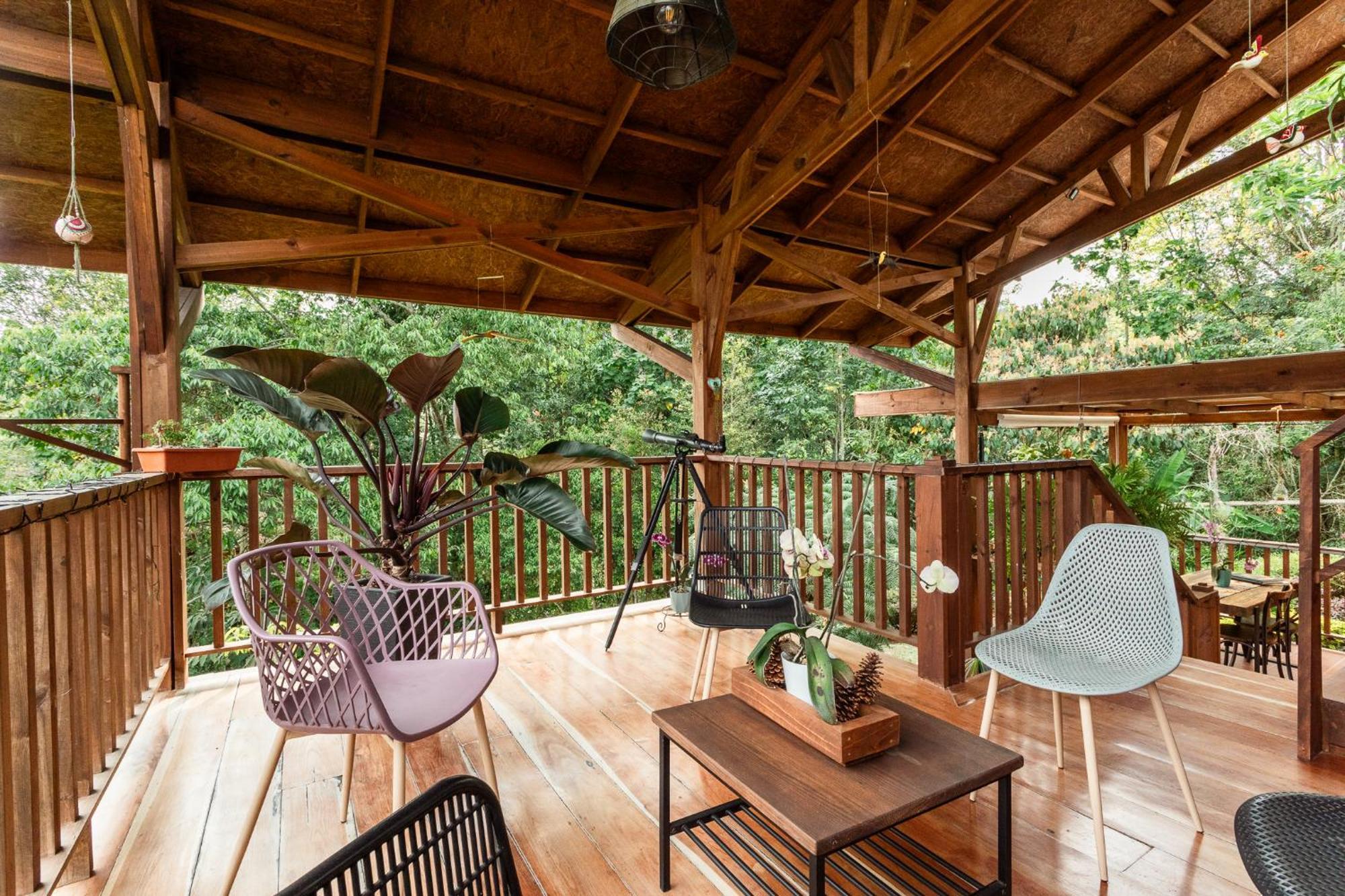 Tominejo Ecolodge - Casas En Los Arboles Neira 외부 사진